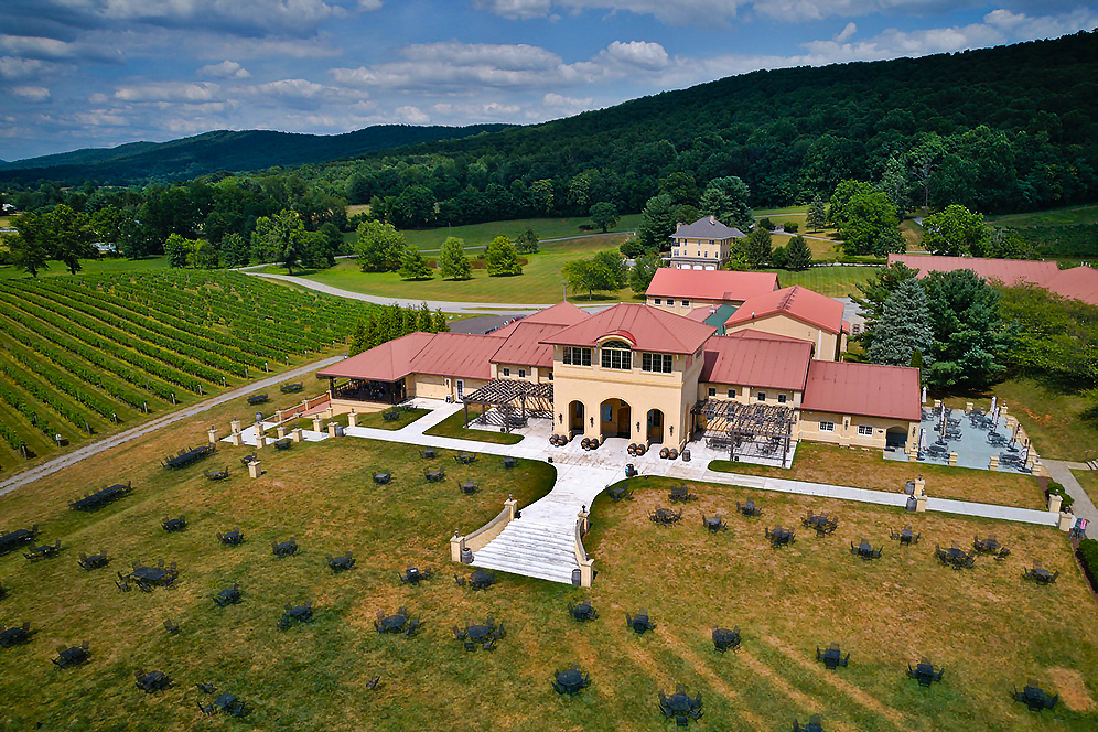 Wine Tours at Breaux Vineyards Family Winery in Purcellville, Virginia